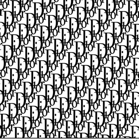 dior oblique logo pattern.